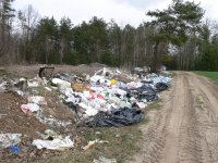 zlikwidowane dzikie wysypisko śmieci
